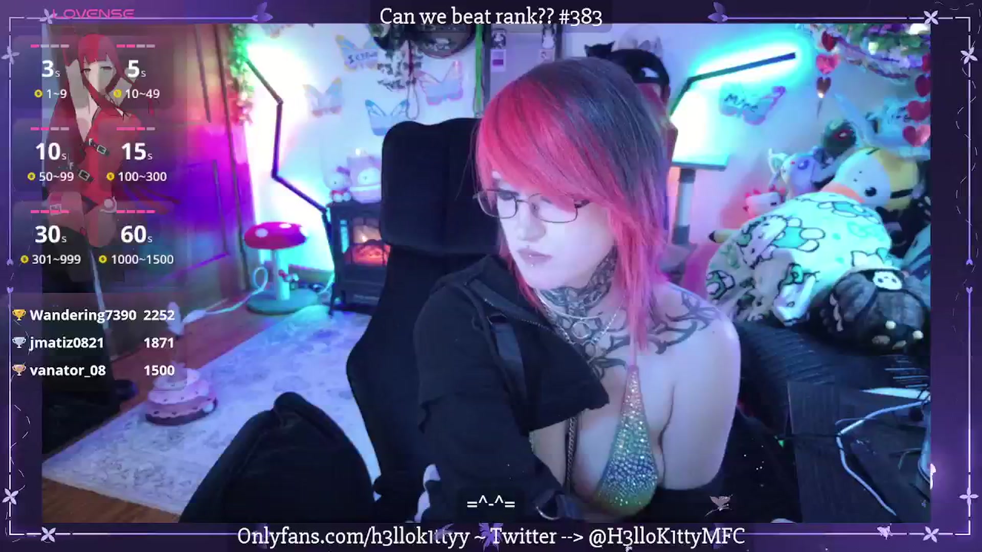 Gallery image thumbnail from H3llok1tty's myfreecams stream on, 03/14/2026, 12:05 image 8 of 20