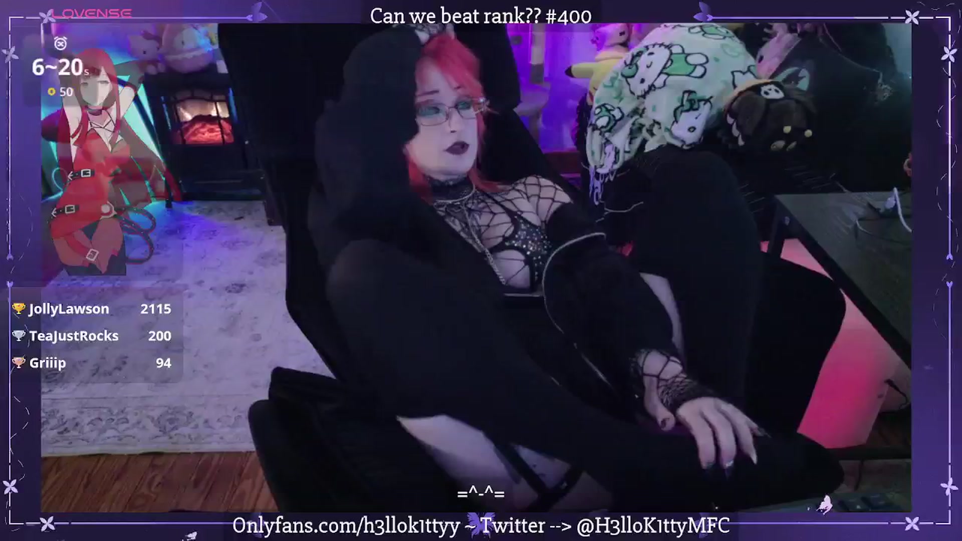 Gallery image thumbnail from H3llok1tty's myfreecams stream on, 03/15/2026, 13:10 image 9 of 20