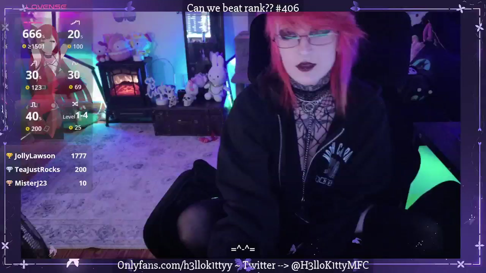 Gallery image thumbnail from H3llok1tty's myfreecams stream on, 03/15/2026, 13:10 image 5 of 20