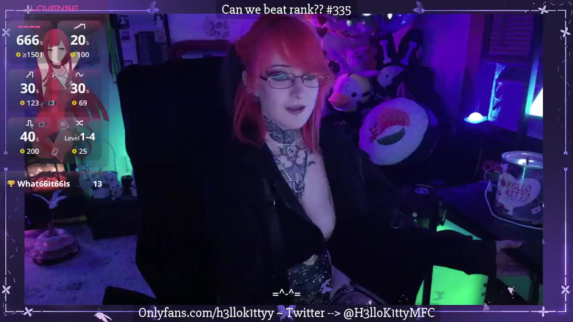 Gallery image thumbnail from H3llok1tty's myfreecams stream on, 03/16/2026, 10:12 image 15 of 20