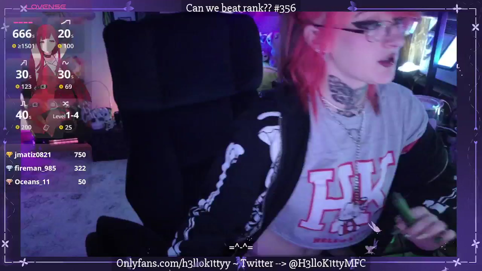 Gallery image thumbnail from H3llok1tty's myfreecams stream on, 03/17/2026, 10:10 image 13 of 20