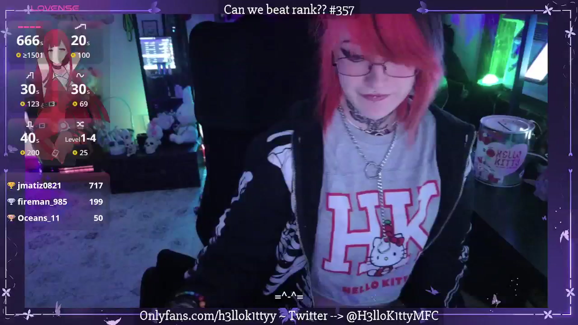 Gallery image thumbnail from H3llok1tty's myfreecams stream on, 03/17/2026, 10:10 image 12 of 20