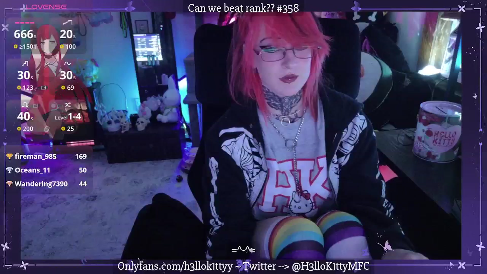 Gallery image thumbnail from H3llok1tty's myfreecams stream on, 03/17/2026, 10:10 image 10 of 20