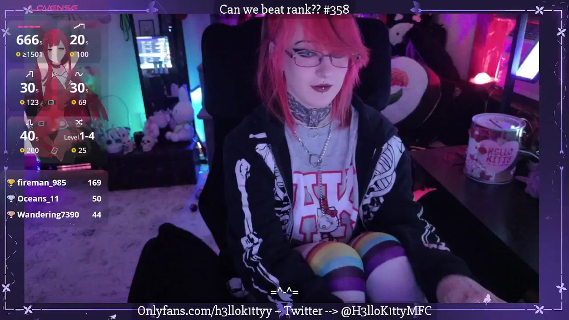 Gallery image thumbnail from H3llok1tty's myfreecams stream on, 03/17/2026, 10:10 image 11 of 20