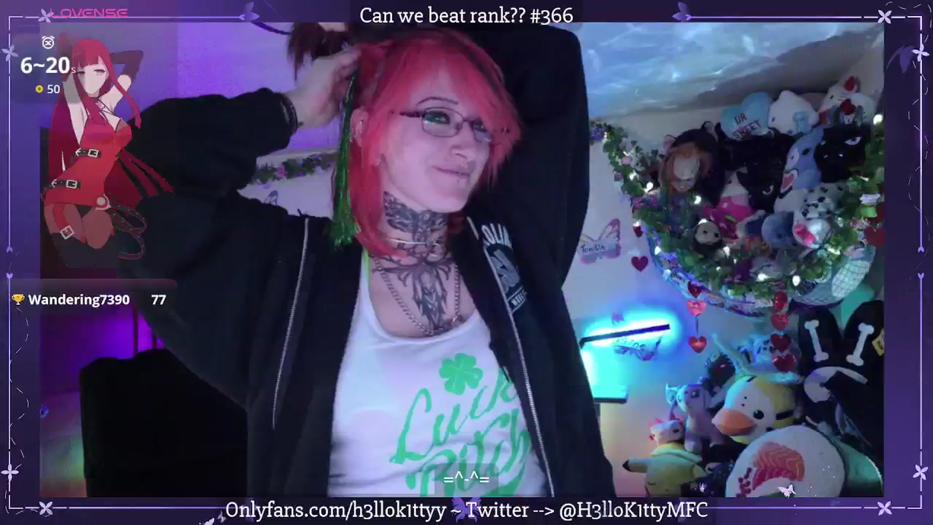 Gallery image thumbnail from H3llok1tty's myfreecams stream on, 03/18/2026, 09:37 image 6 of 20