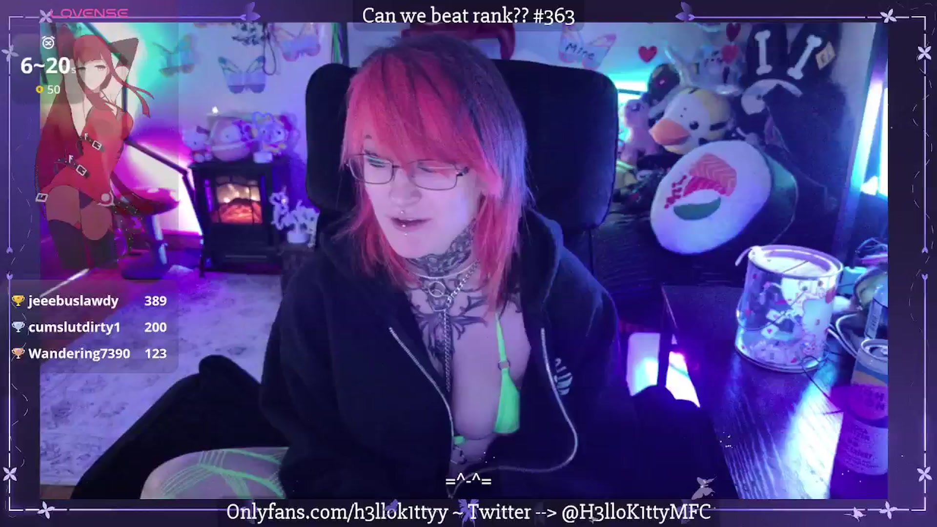 Gallery image thumbnail from H3llok1tty's myfreecams stream on, 03/18/2026, 13:18 image 5 of 20