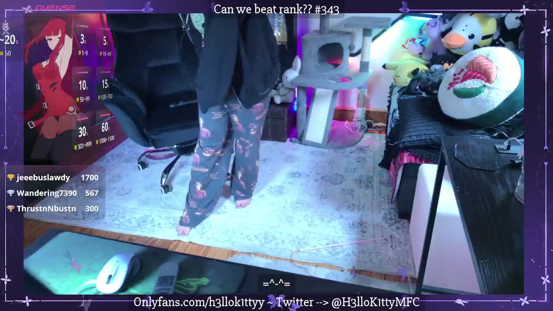 Gallery image thumbnail from H3llok1tty's myfreecams stream on, 03/18/2026, 14:35 image 13 of 20
