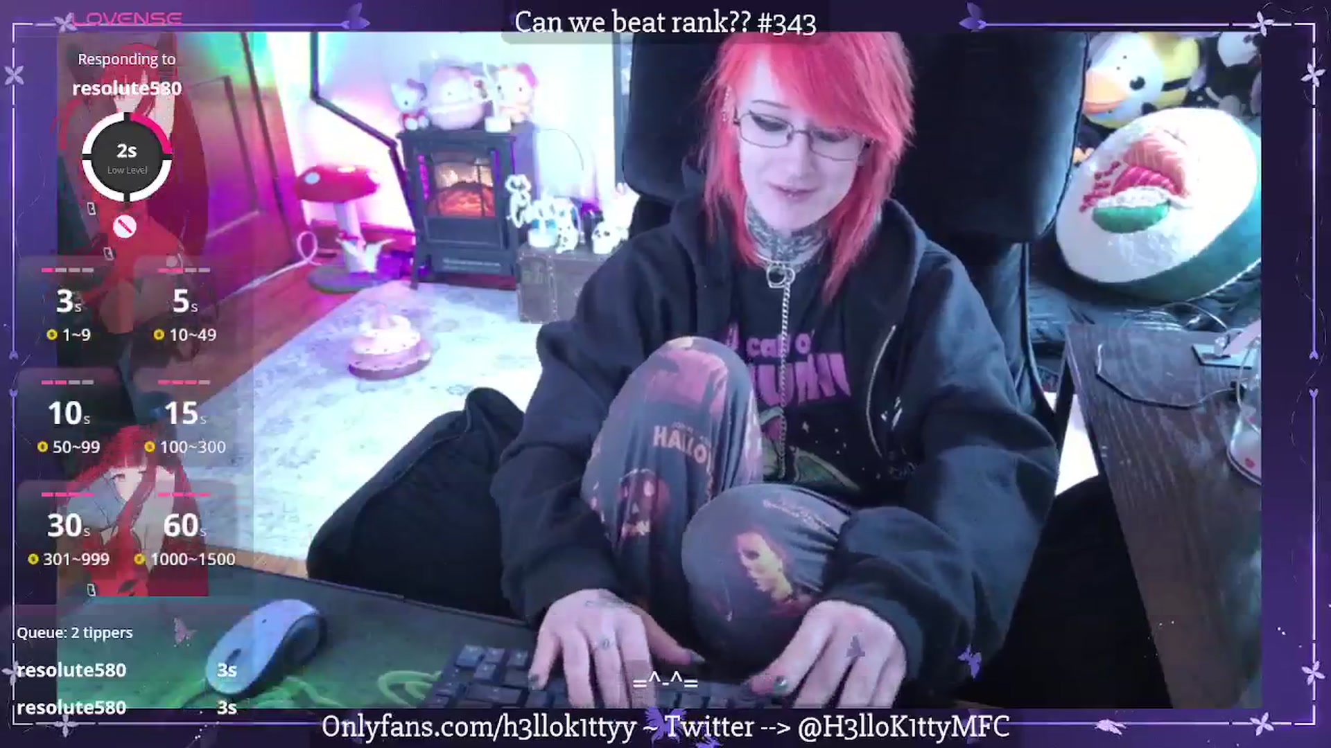 Gallery image thumbnail from H3llok1tty's myfreecams stream on, 03/18/2026, 14:35 image 17 of 20