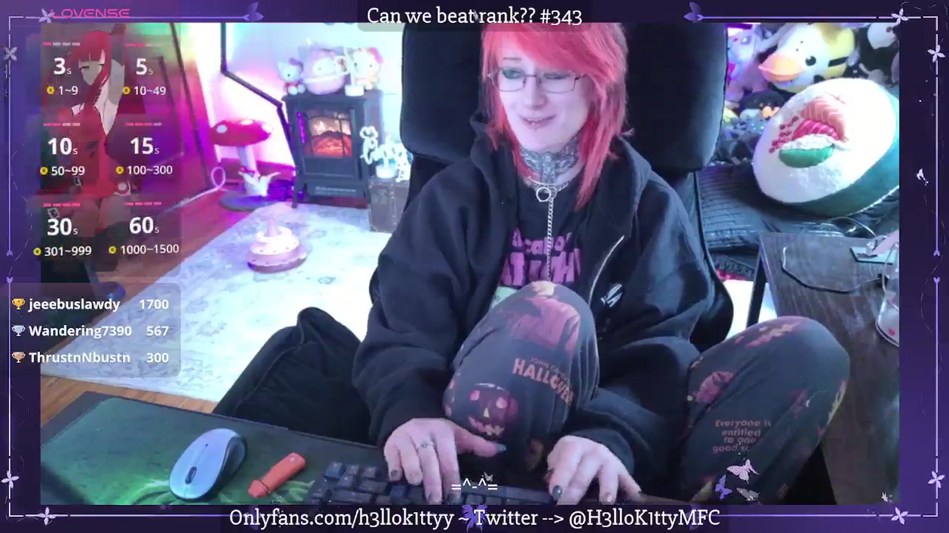 Gallery image thumbnail from H3llok1tty's myfreecams stream on, 03/18/2026, 14:35 image 16 of 20