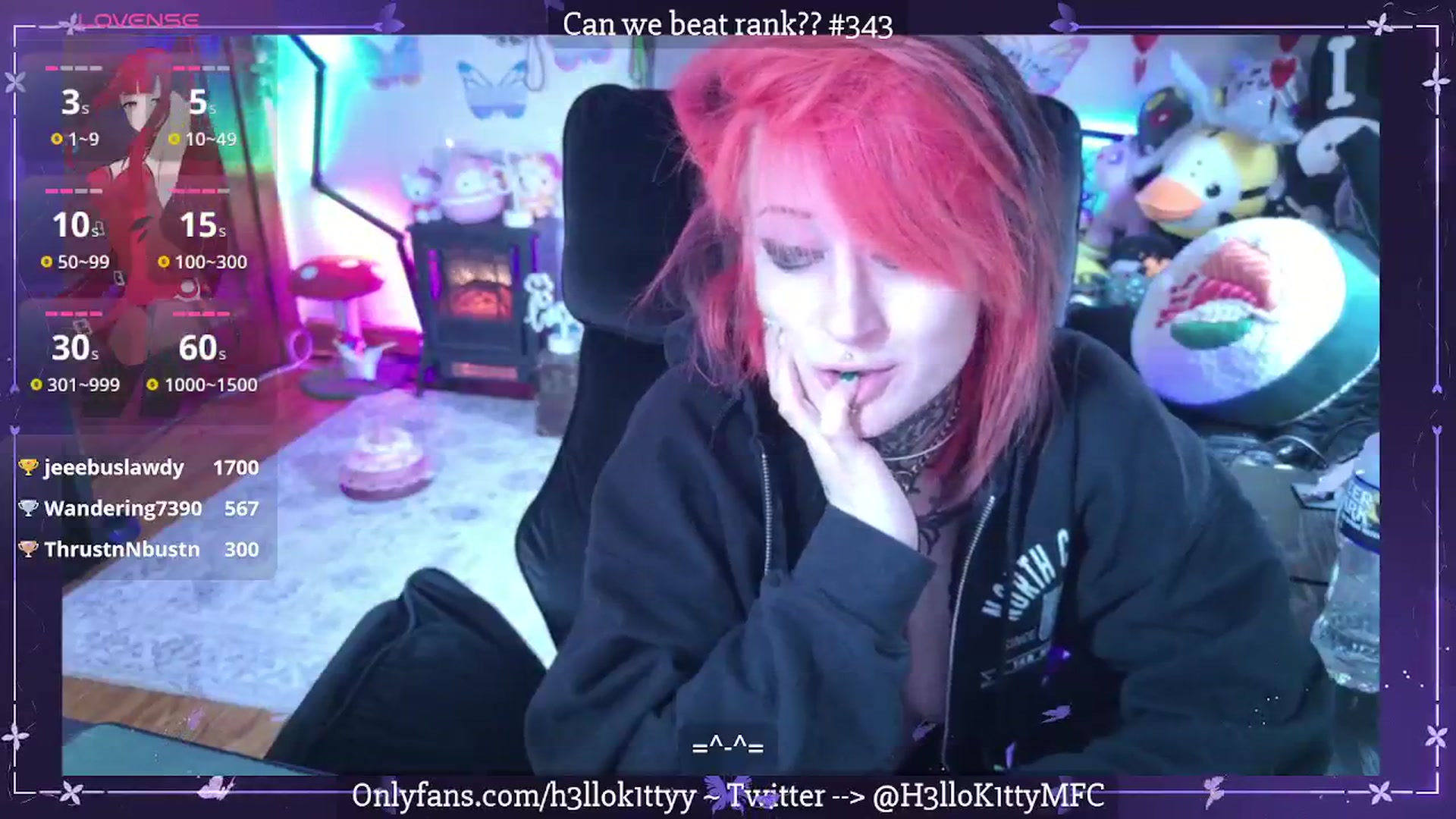 Gallery image thumbnail from H3llok1tty's myfreecams stream on, 03/18/2026, 14:35 image 3 of 20