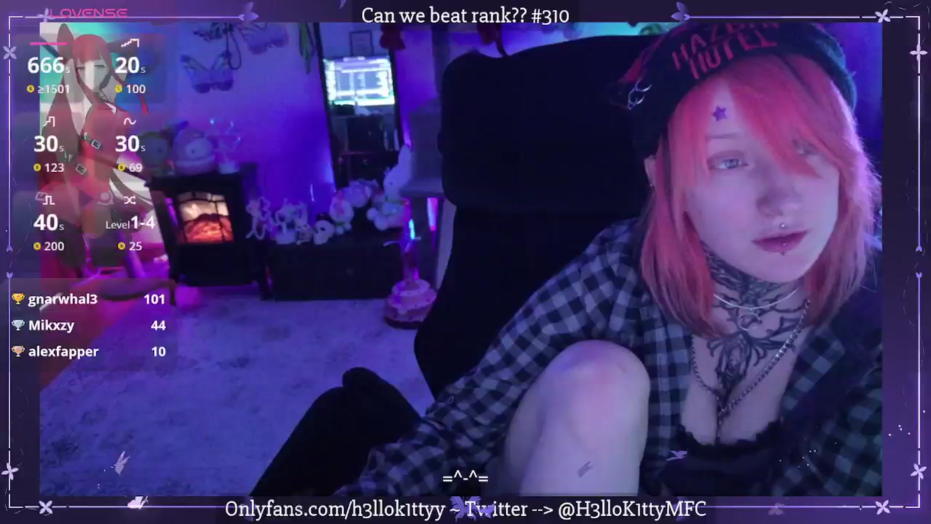 Gallery image thumbnail from H3llok1tty's myfreecams stream on, 03/25/2026, 12:47 image 4 of 20