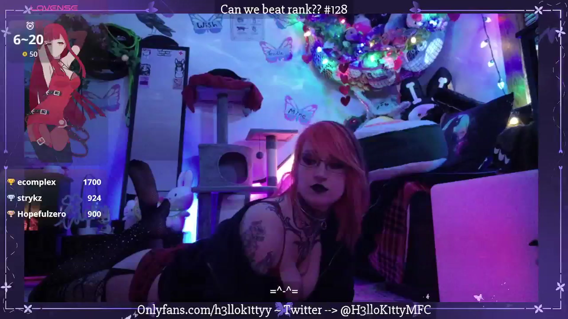 Gallery image thumbnail from H3llok1tty's myfreecams stream on, 04/01/2026, 10:00 image 3 of 20