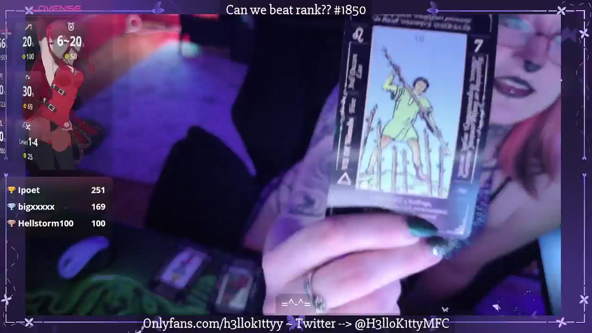 Gallery image thumbnail from H3llok1tty's myfreecams stream on, 04/03/2026, 10:56 image 11 of 20