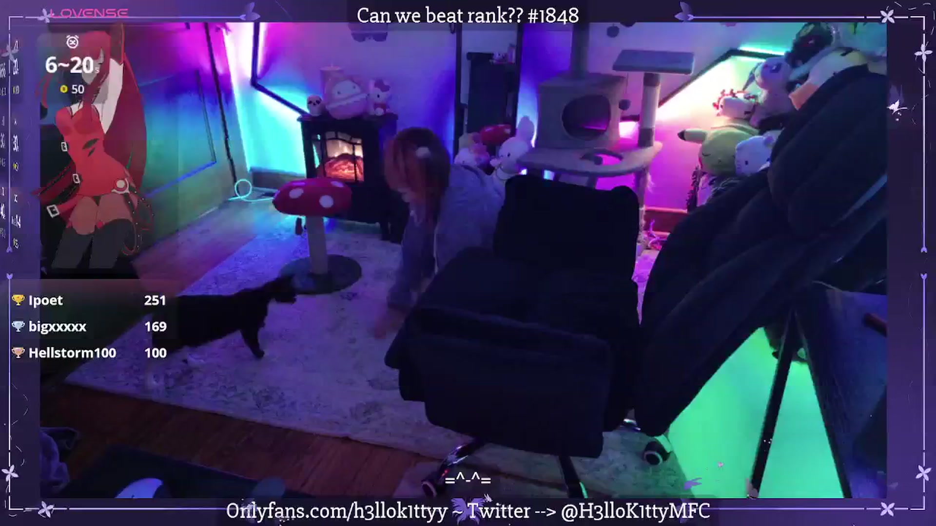 Gallery image thumbnail from H3llok1tty's myfreecams stream on, 04/03/2026, 10:56 image 14 of 20