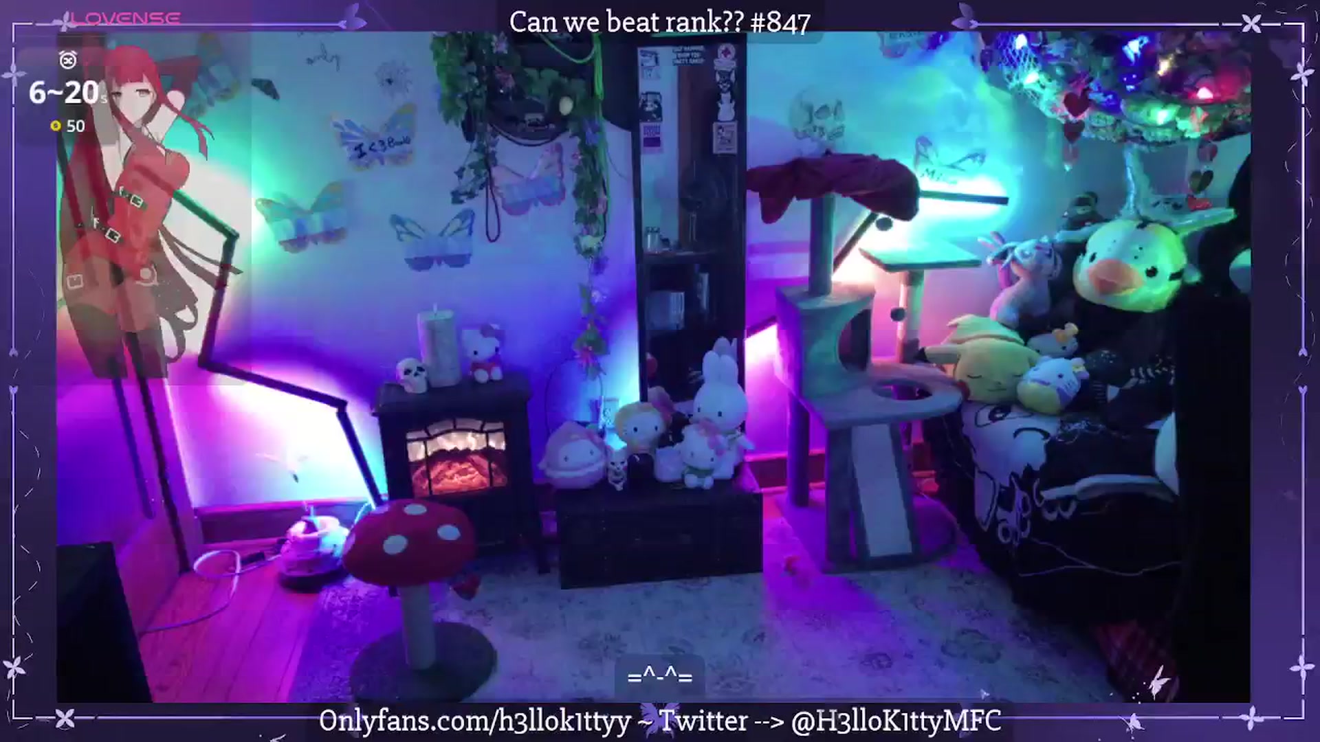 Gallery image thumbnail from H3llok1tty's myfreecams stream on, 04/09/2026, 08:40 image 6 of 20