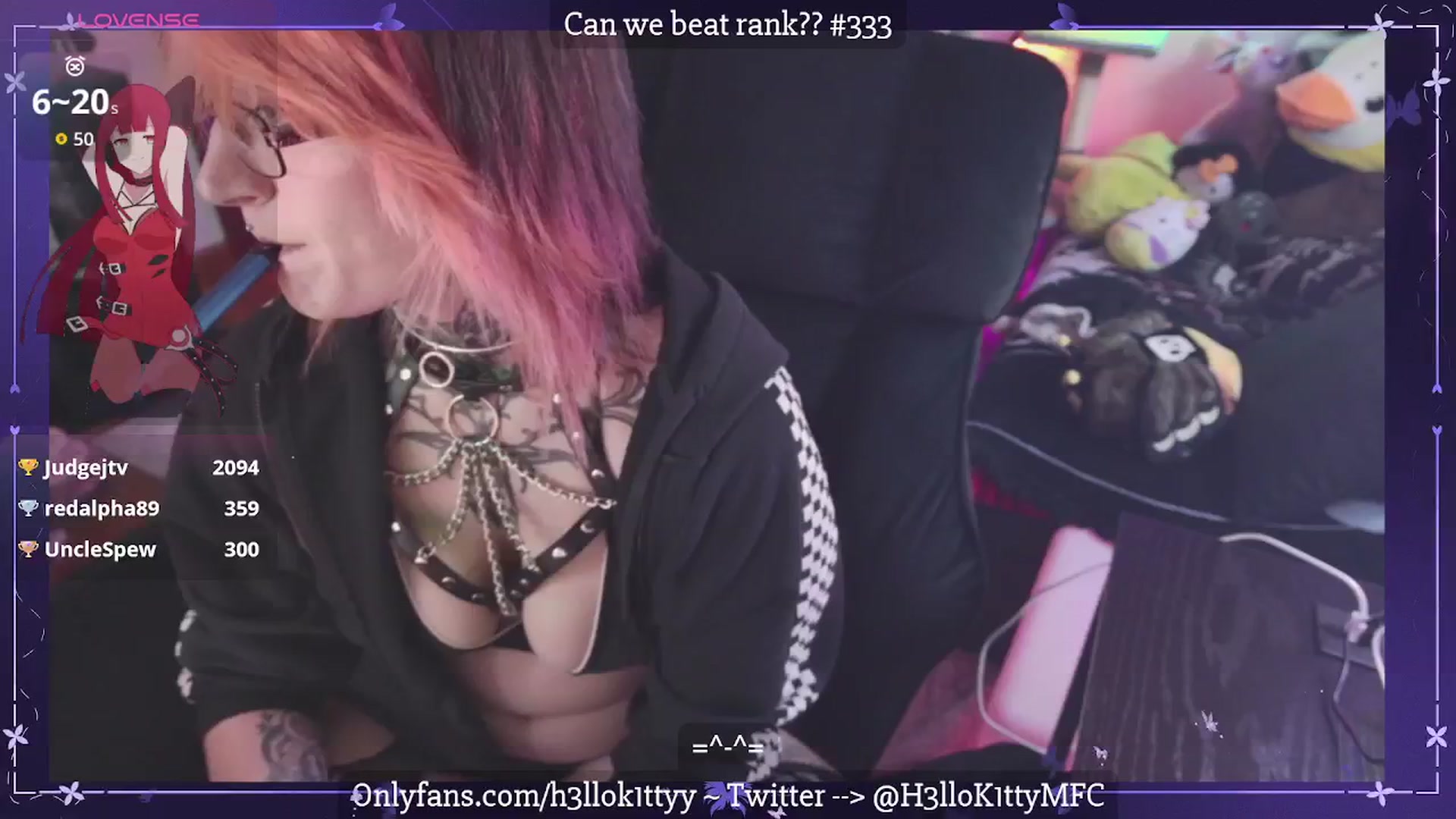 Gallery image thumbnail from H3llok1tty's myfreecams stream on, 04/12/2026, 11:41 image 20 of 20