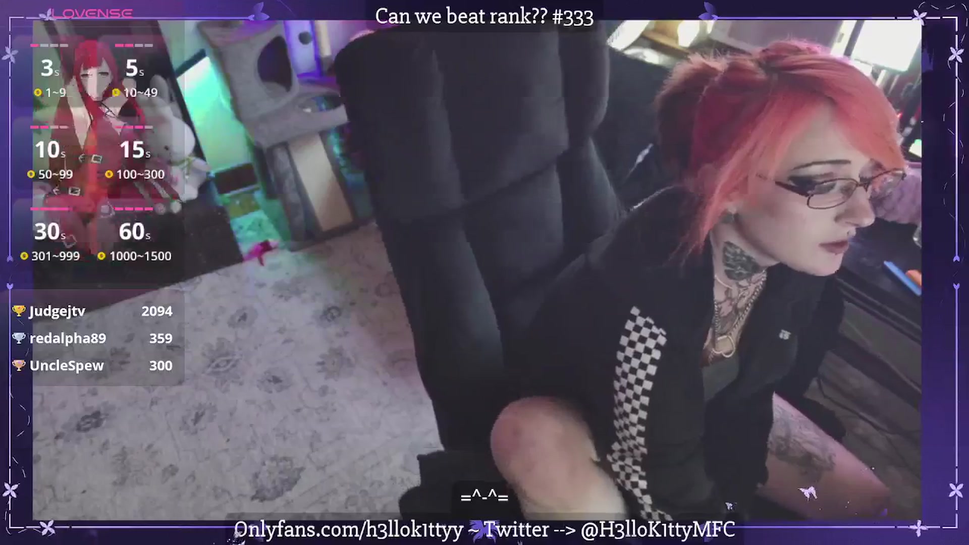 Gallery image thumbnail from H3llok1tty's myfreecams stream on, 04/12/2026, 13:24 image 13 of 20