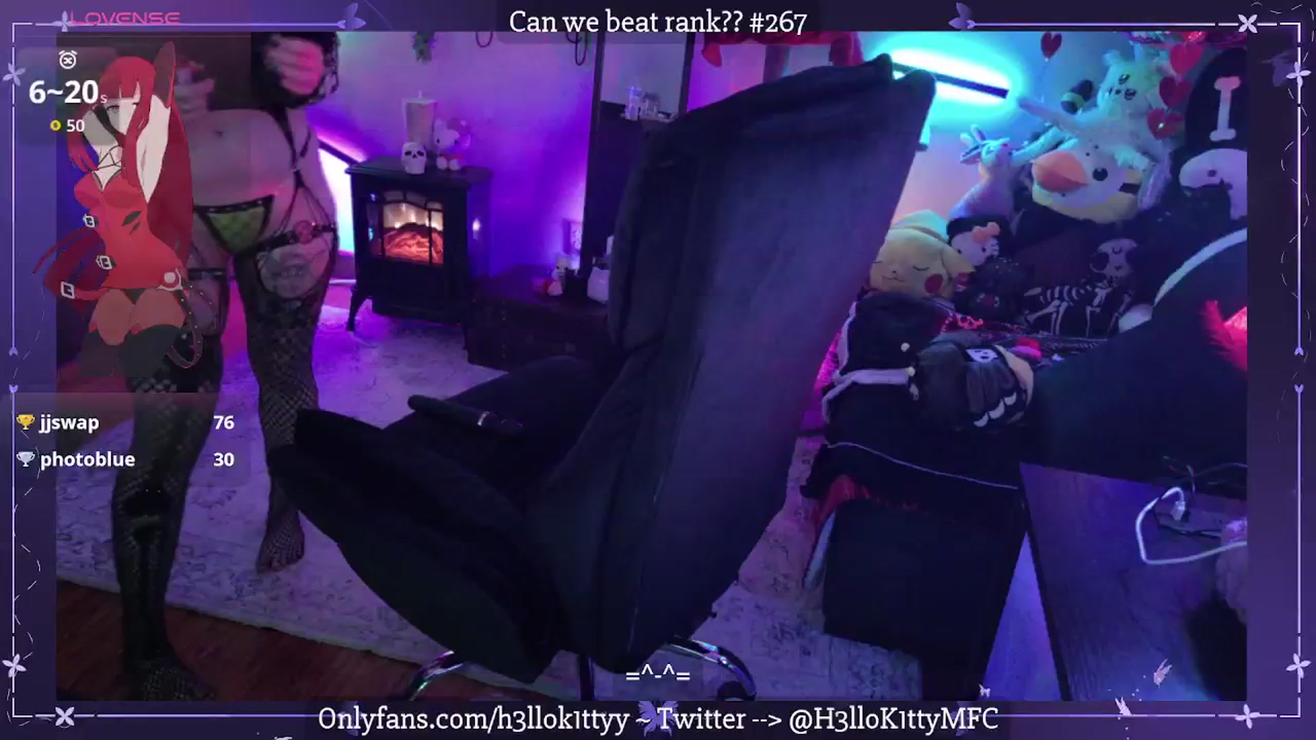 Gallery image thumbnail from H3llok1tty's myfreecams stream on, 04/16/2026, 08:22 image 8 of 20