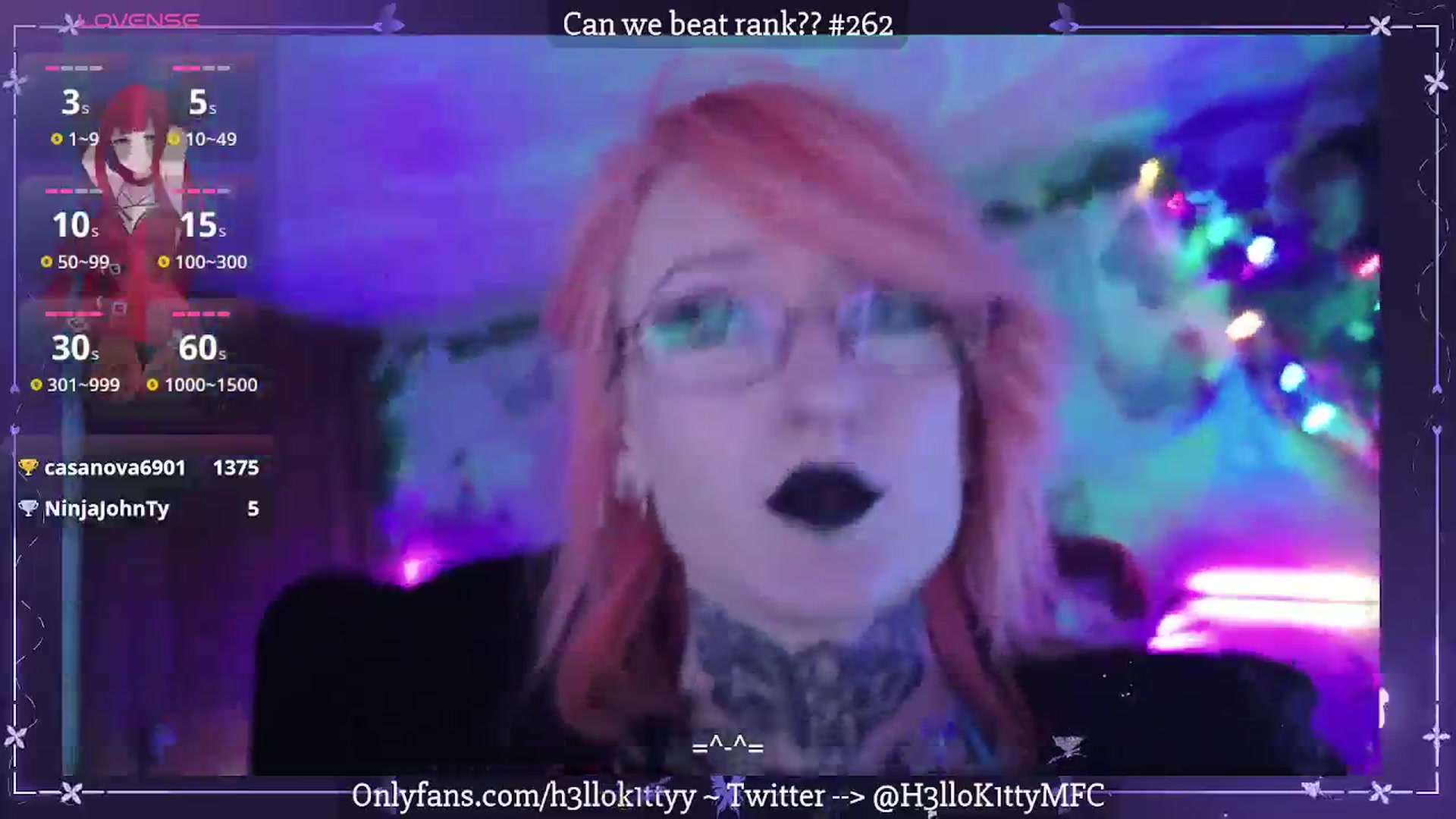 Gallery image thumbnail from H3llok1tty's myfreecams stream on, 04/17/2026, 10:11 image 6 of 20