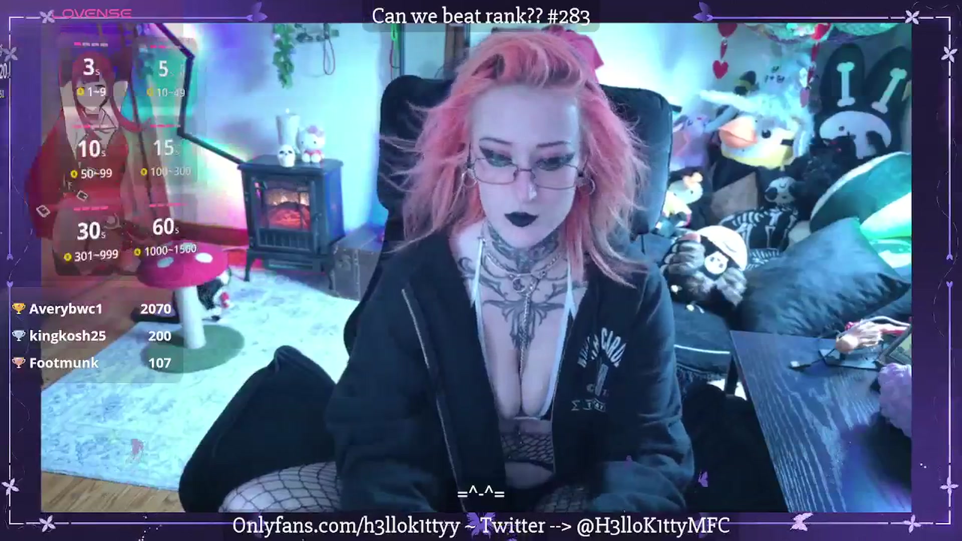 Gallery image thumbnail from H3llok1tty's myfreecams stream on, 04/19/2026, 16:43 image 7 of 20