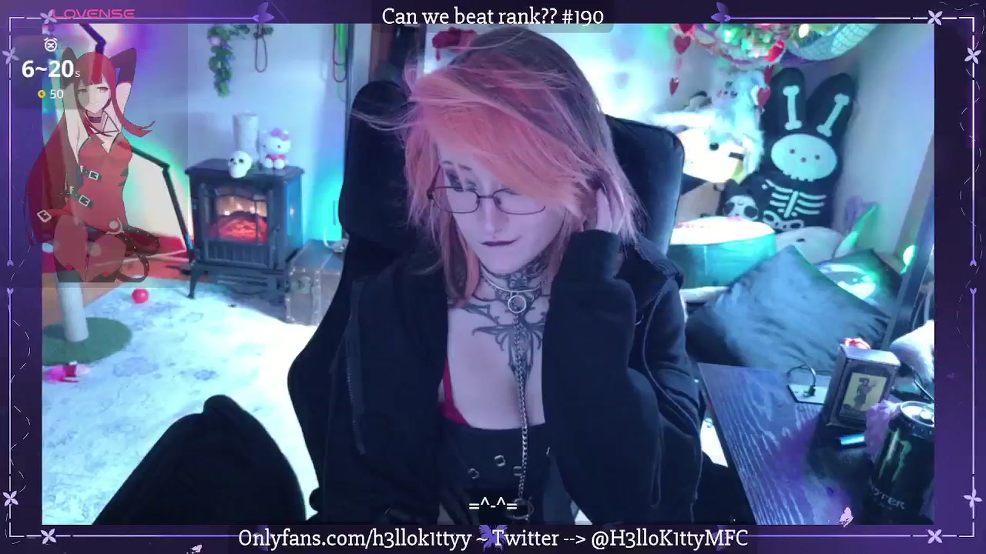 Gallery image thumbnail from H3llok1tty's myfreecams stream on, 04/22/2026, 21:48 image 20 of 20