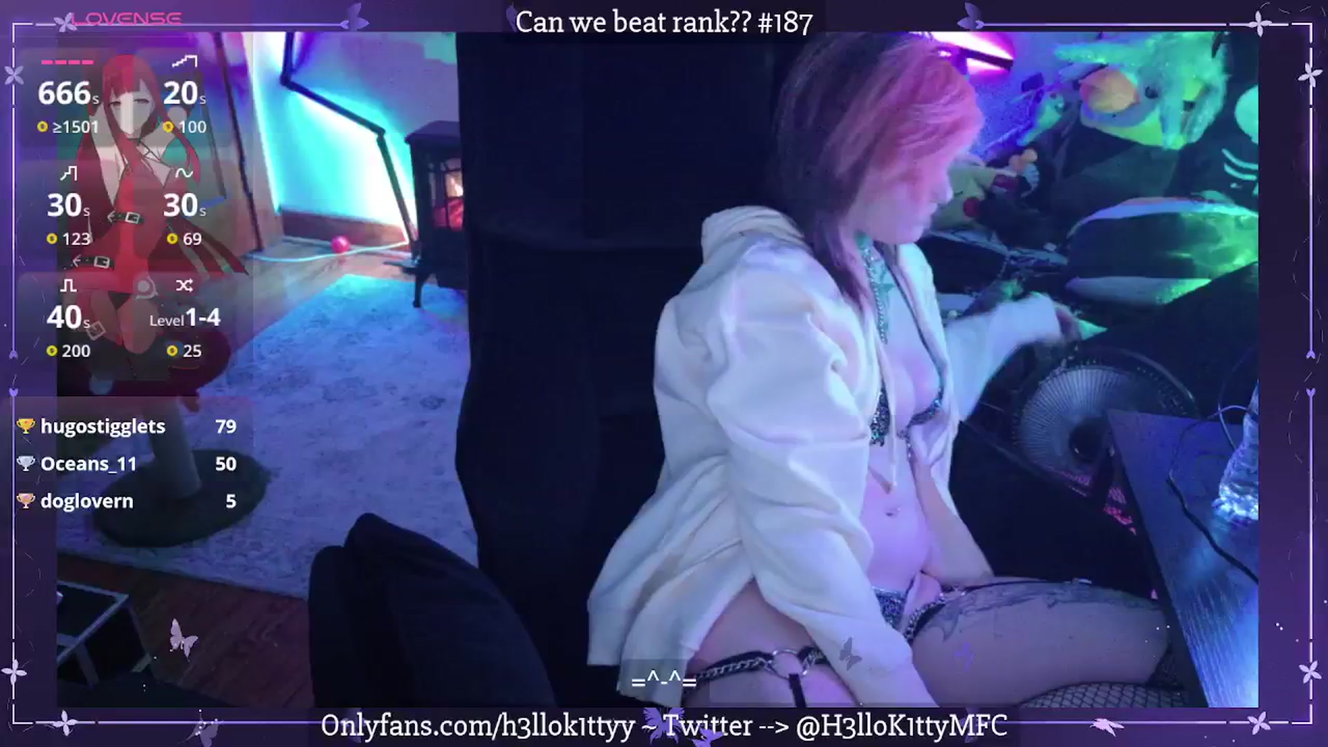 Gallery image thumbnail from H3llok1tty's myfreecams stream on, 04/27/2026, 08:35 image 11 of 20