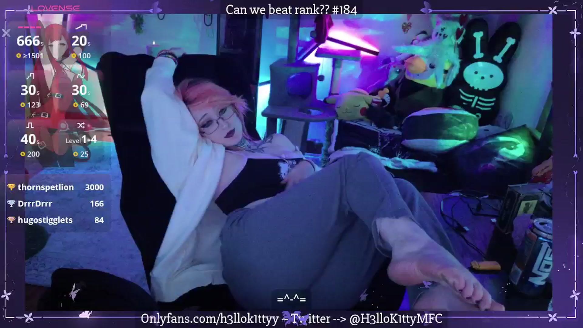 Gallery image thumbnail from H3llok1tty's myfreecams stream on, 04/27/2026, 10:08 image 11 of 20