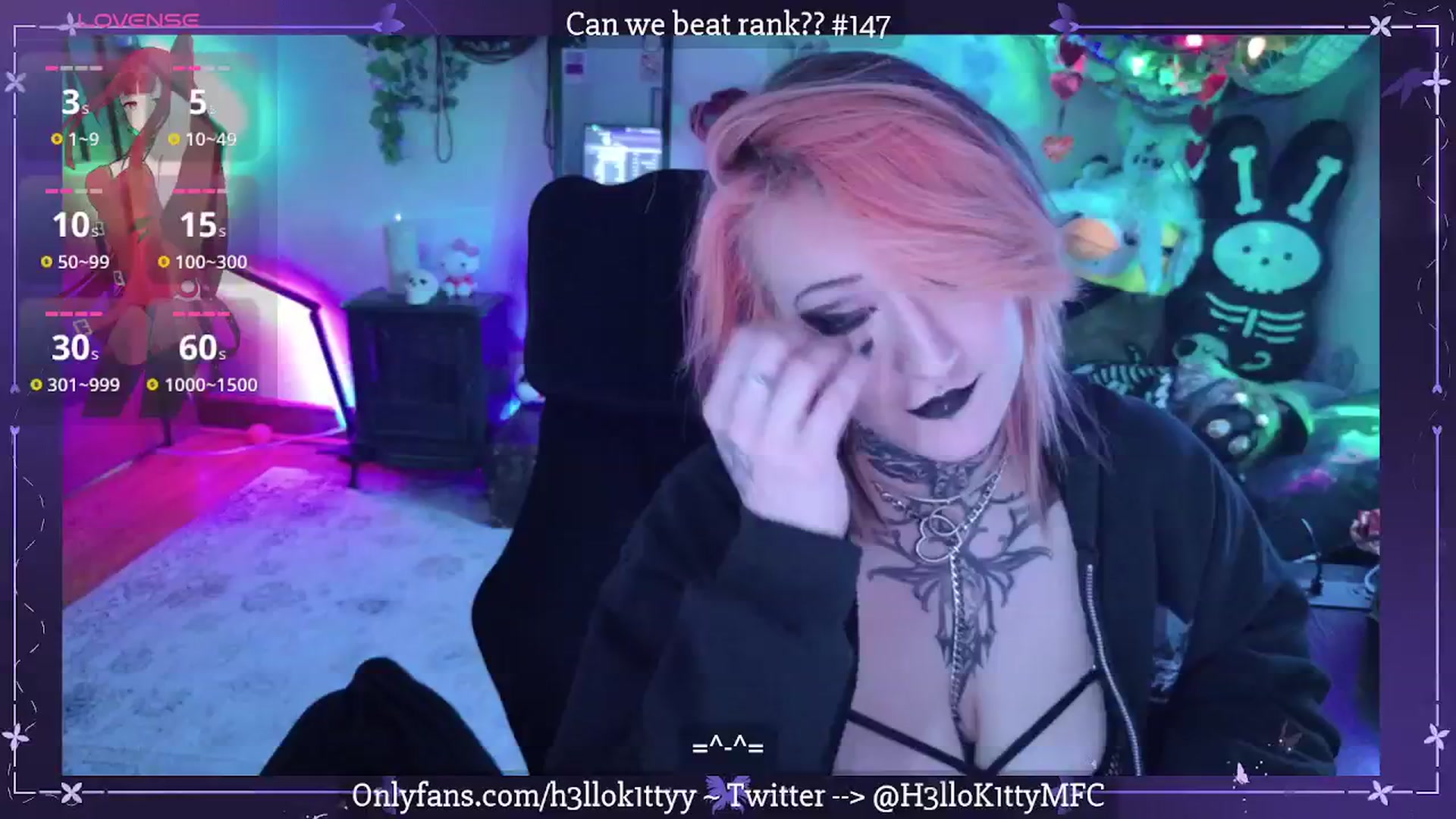 Gallery image thumbnail from H3llok1tty's myfreecams stream on, 05/02/2026, 13:41 image 2 of 20