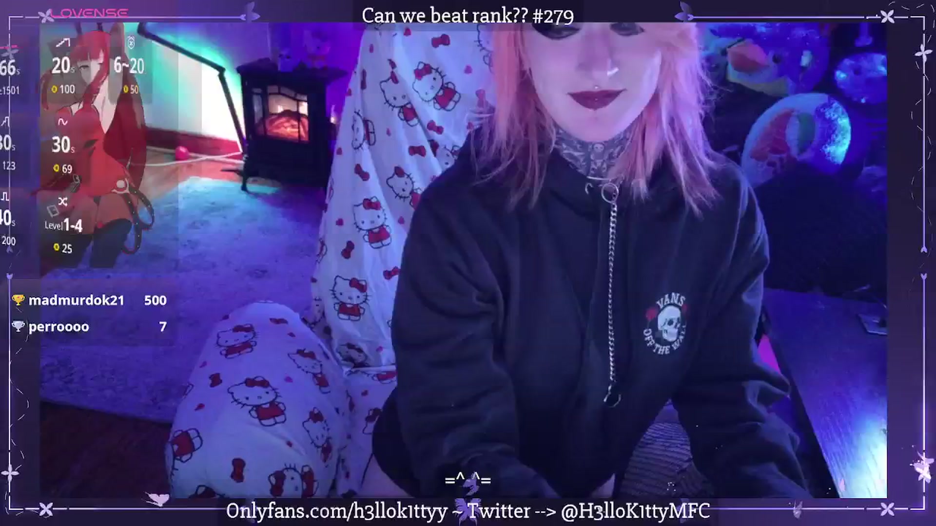Gallery image thumbnail from H3llok1tty's myfreecams stream on, 05/04/2026, 09:25 image 5 of 20