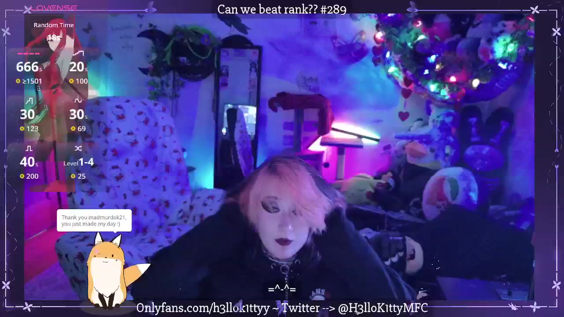 Gallery image thumbnail from H3llok1tty's myfreecams stream on, 05/04/2026, 09:25 image 4 of 20