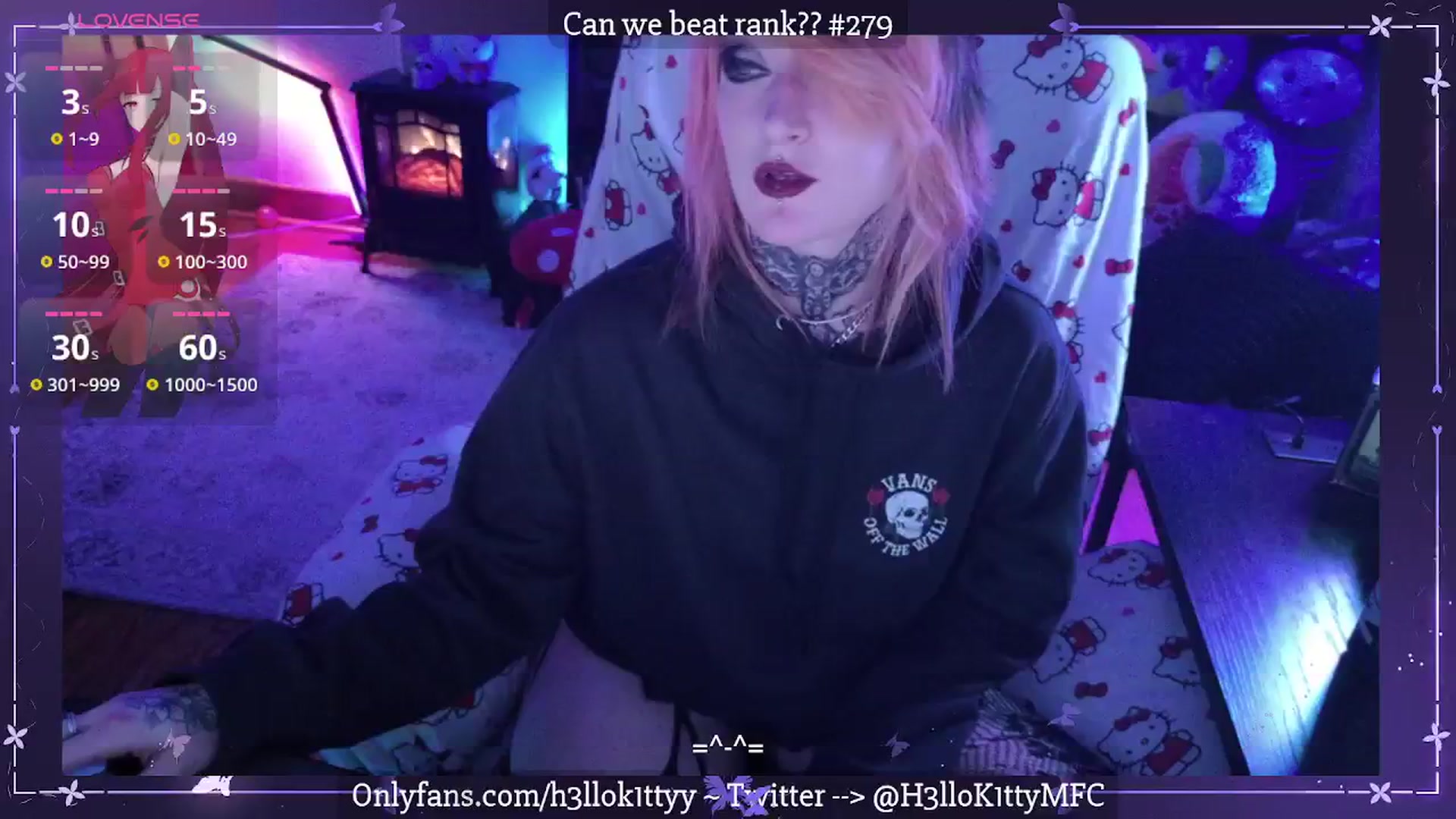 Gallery image thumbnail from H3llok1tty's myfreecams stream on, 05/04/2026, 09:25 image 7 of 20