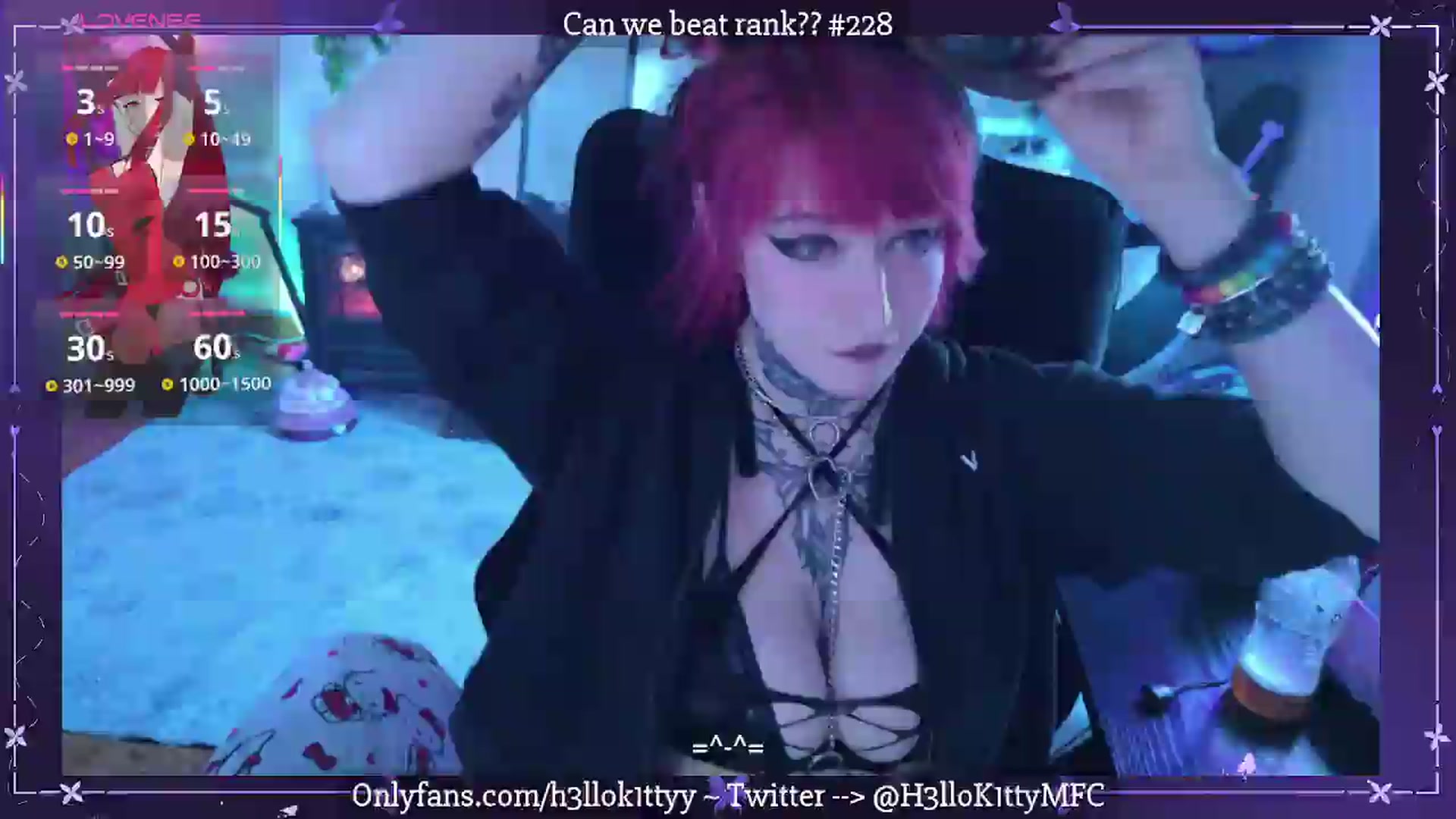Gallery image thumbnail from H3llok1tty's myfreecams stream on, 05/10/2026, 12:52 image 11 of 20