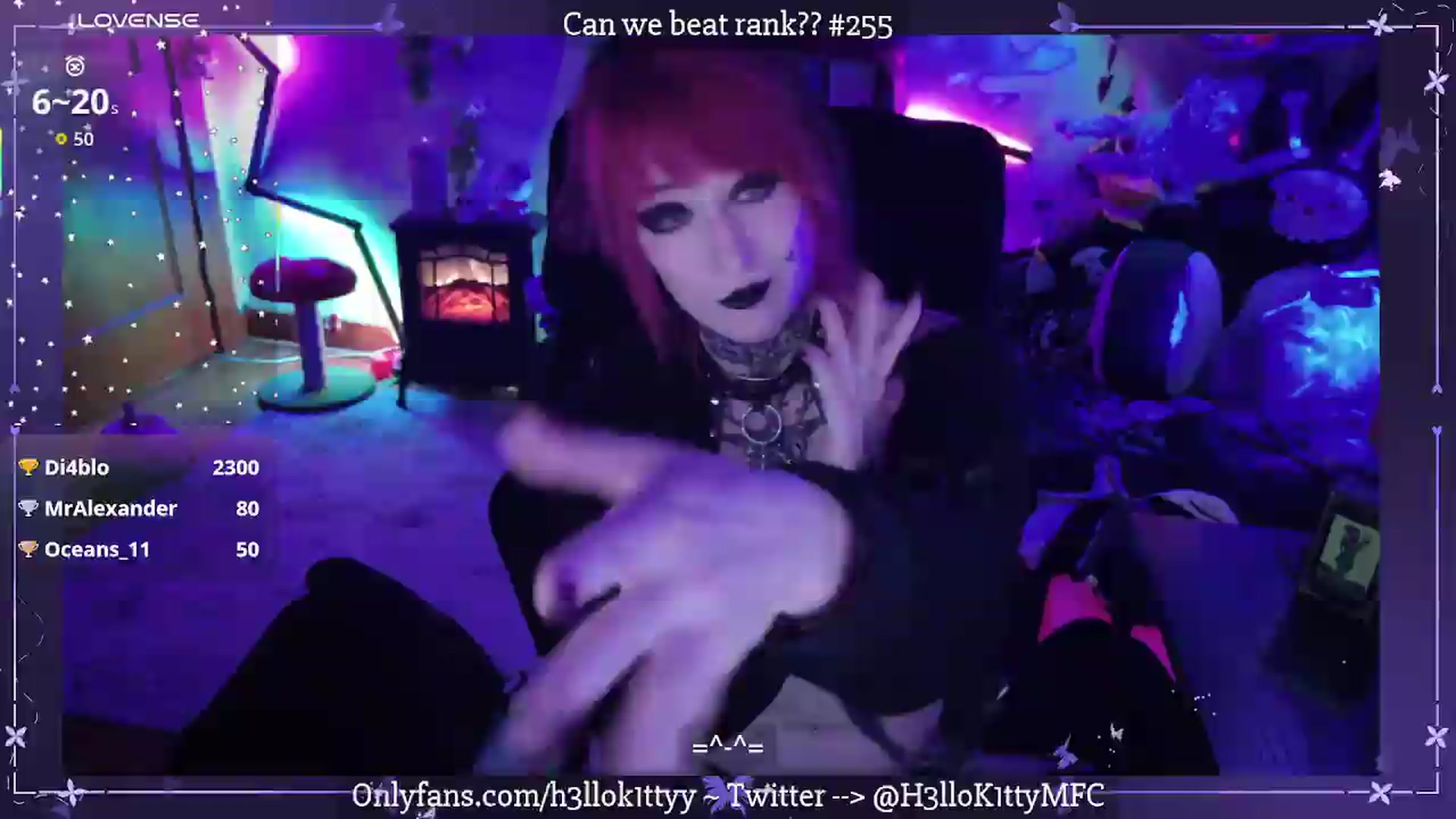 Gallery image thumbnail from H3llok1tty's myfreecams stream on, 05/13/2026, 09:58 image 11 of 20