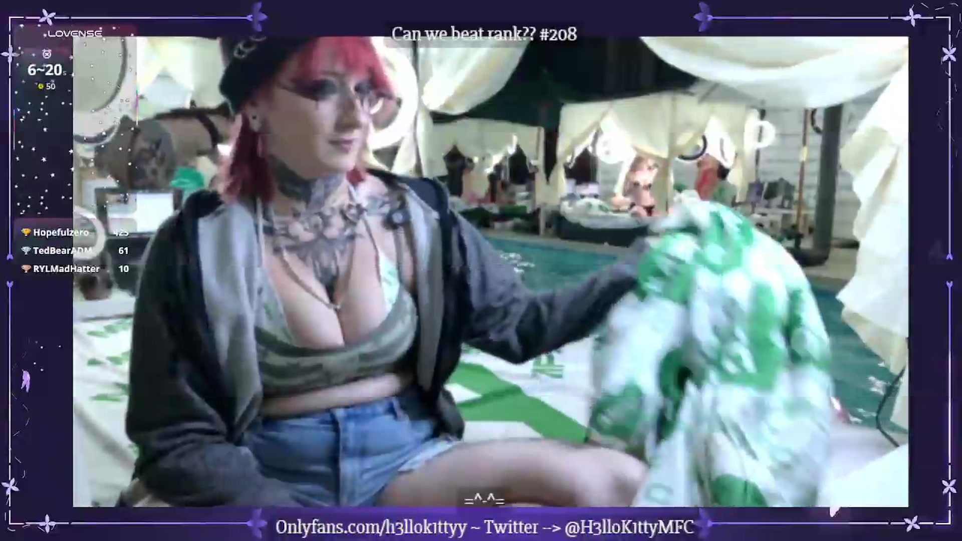 Gallery image thumbnail from H3llok1tty's myfreecams stream on, 05/19/2026, 04:51 image 15 of 20