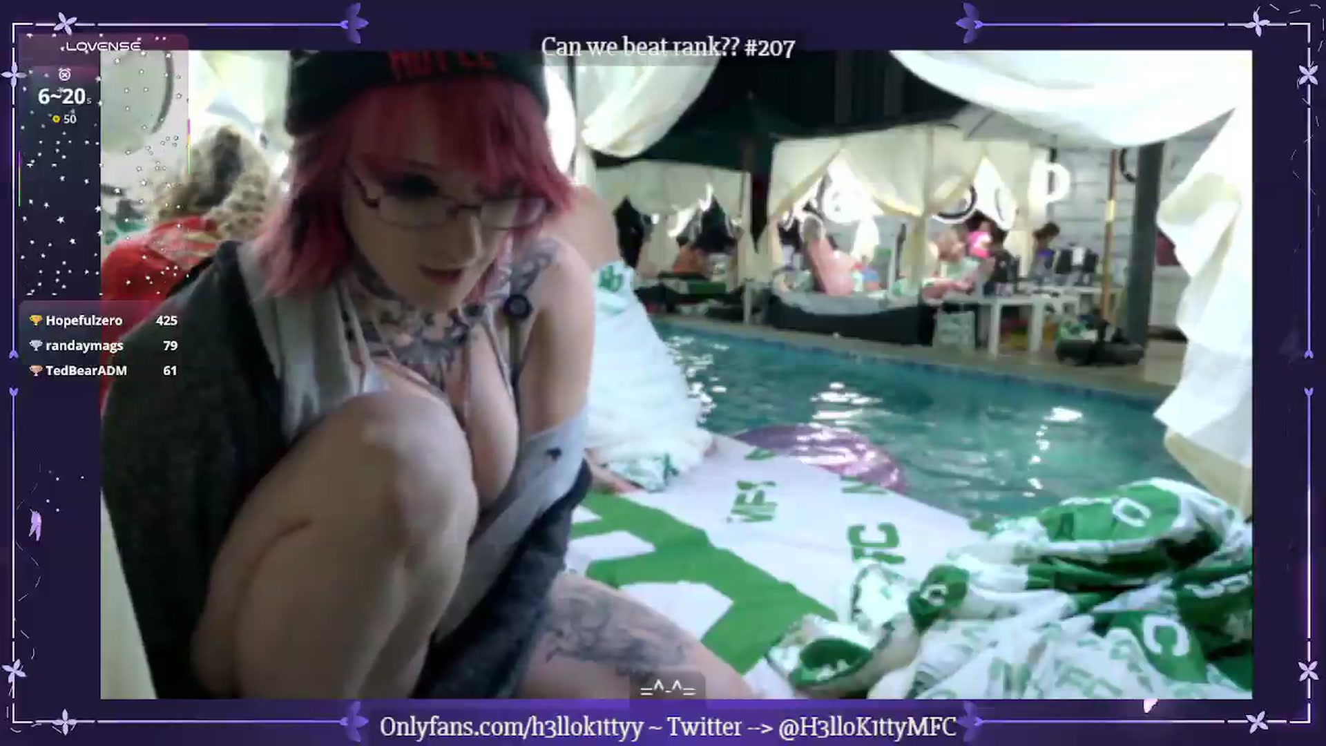 Gallery image thumbnail from H3llok1tty's myfreecams stream on, 05/19/2026, 04:51 image 17 of 20