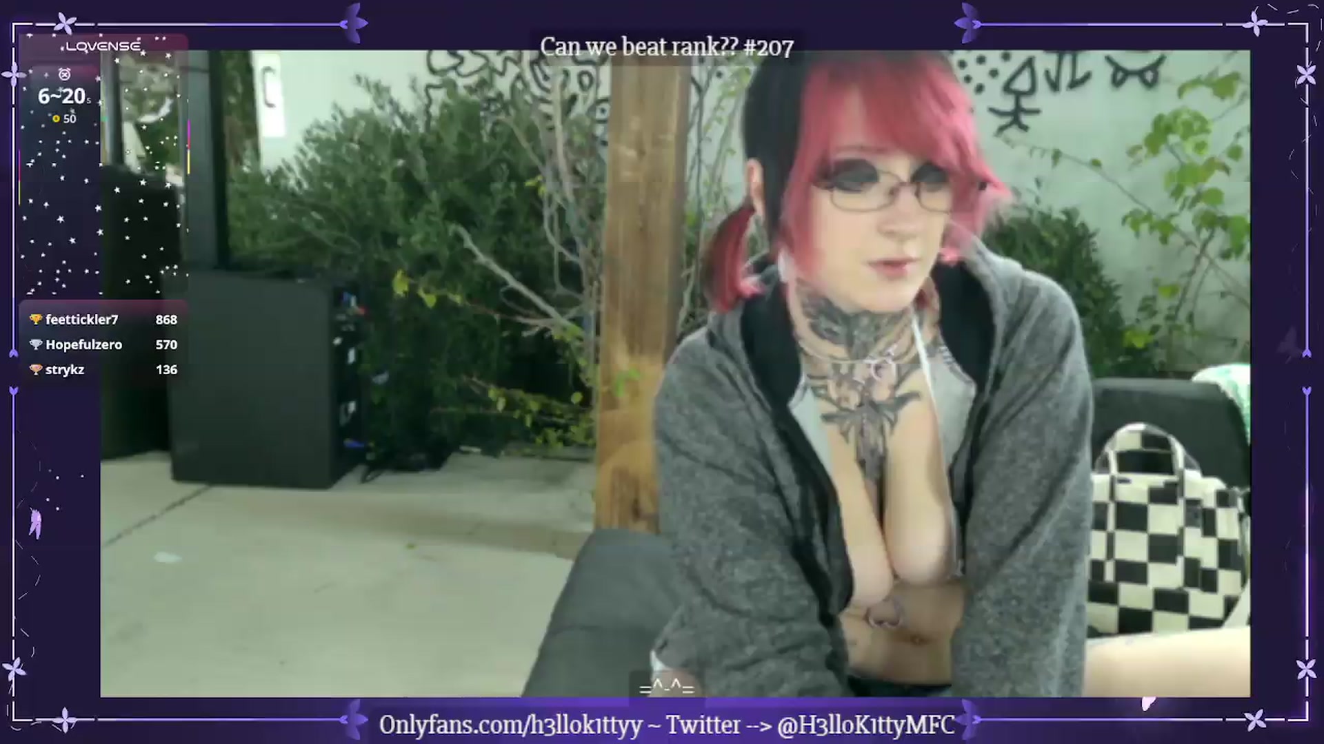 Gallery image thumbnail from H3llok1tty's myfreecams stream on, 05/19/2026, 06:36 image 18 of 20