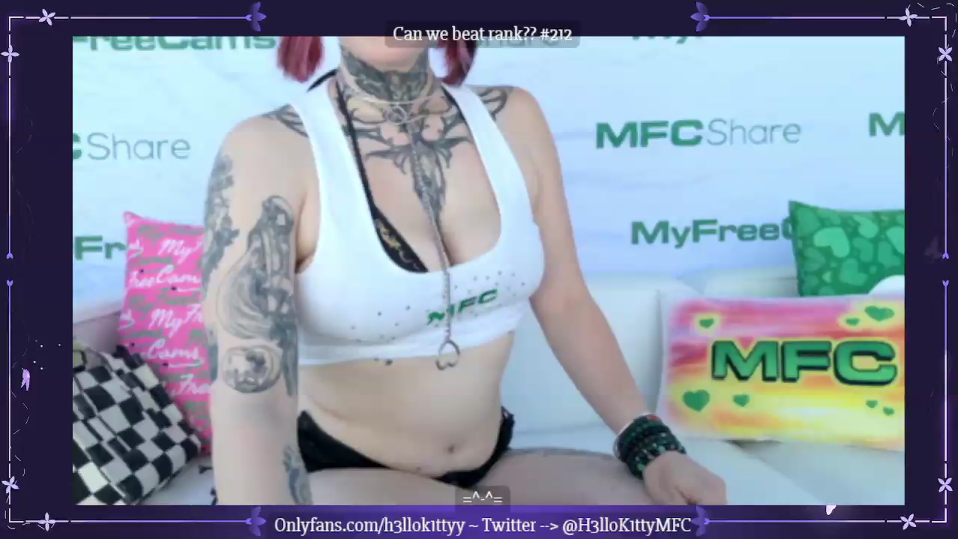 Gallery image thumbnail from H3llok1tty's myfreecams stream on, 05/19/2026, 22:44 image 5 of 20
