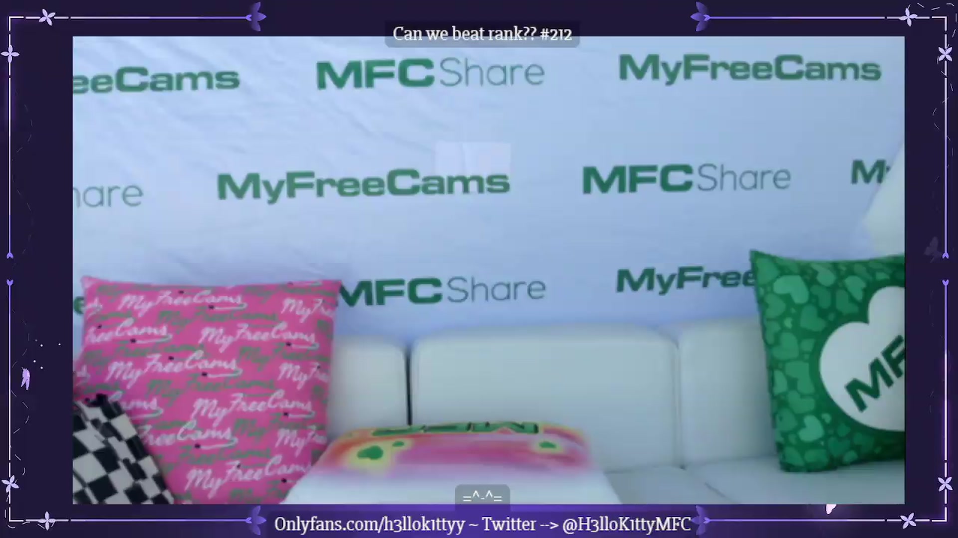 Gallery image thumbnail from H3llok1tty's myfreecams stream on, 05/19/2026, 22:44 image 1 of 20