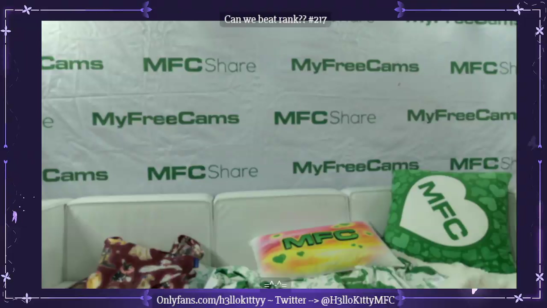Gallery image thumbnail from H3llok1tty's myfreecams stream on, 05/20/2026, 07:25 image 7 of 20