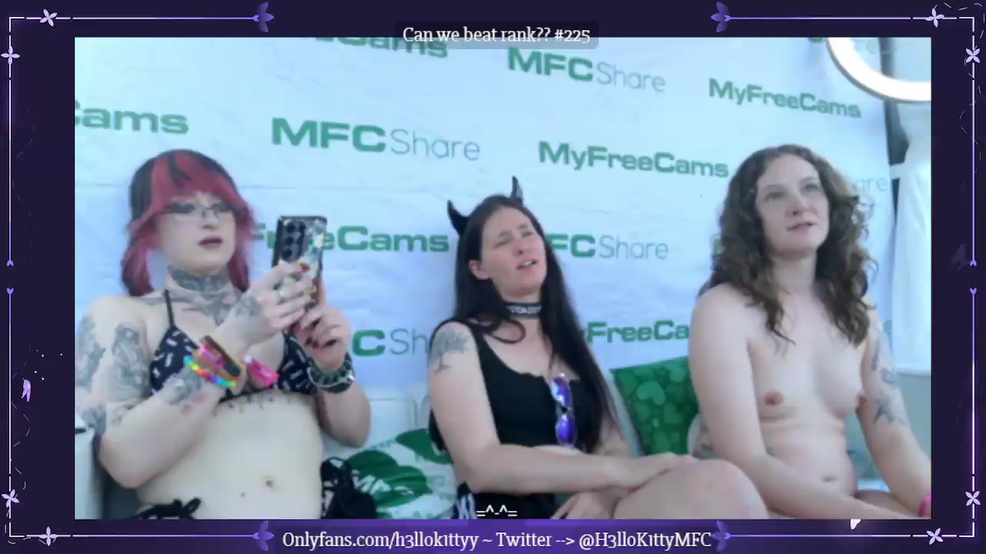 Gallery image thumbnail from H3llok1tty's myfreecams stream on, 05/21/2026, 04:58 image 5 of 20