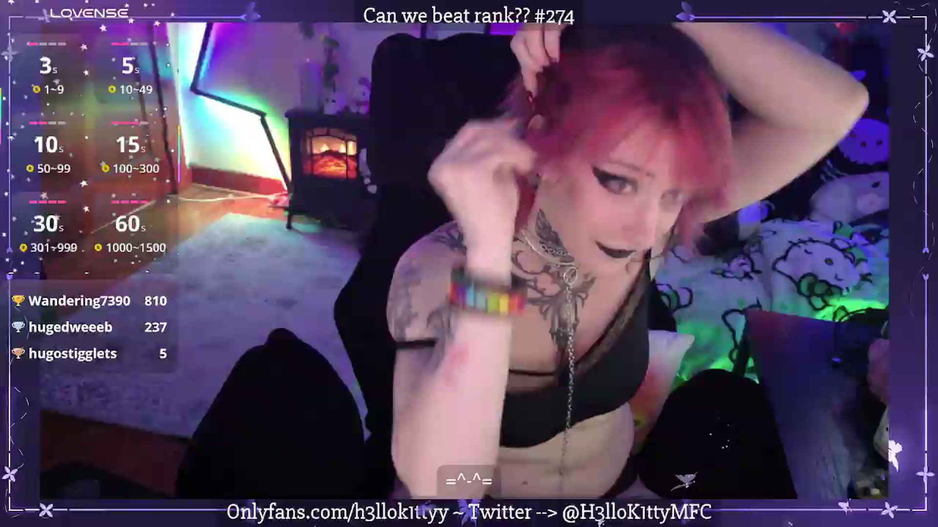 Gallery image thumbnail from H3llok1tty's myfreecams stream on, 05/26/2026, 10:10 image 11 of 20