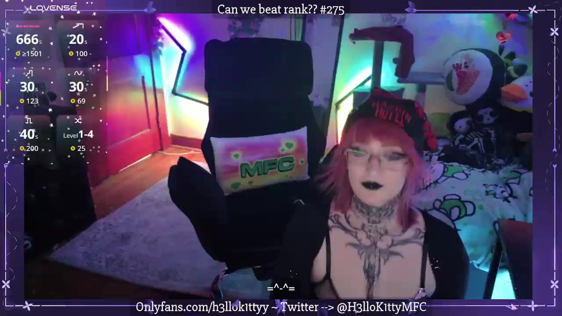 Gallery image thumbnail from H3llok1tty's myfreecams stream on, 05/26/2026, 10:10 image 1 of 20