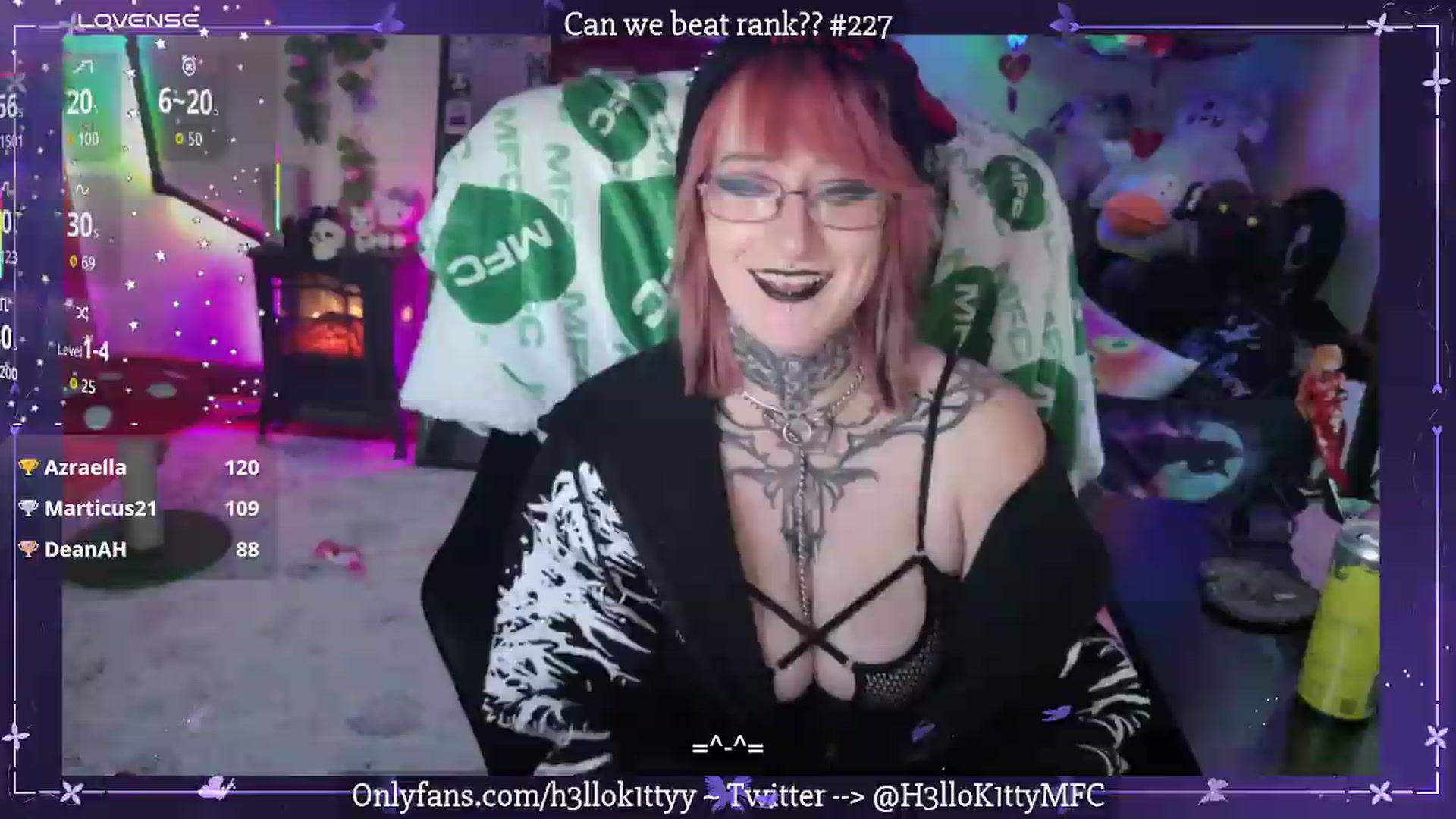 Gallery image thumbnail from H3llok1tty's myfreecams stream on, 06/09/2026, 10:21 image 14 of 20