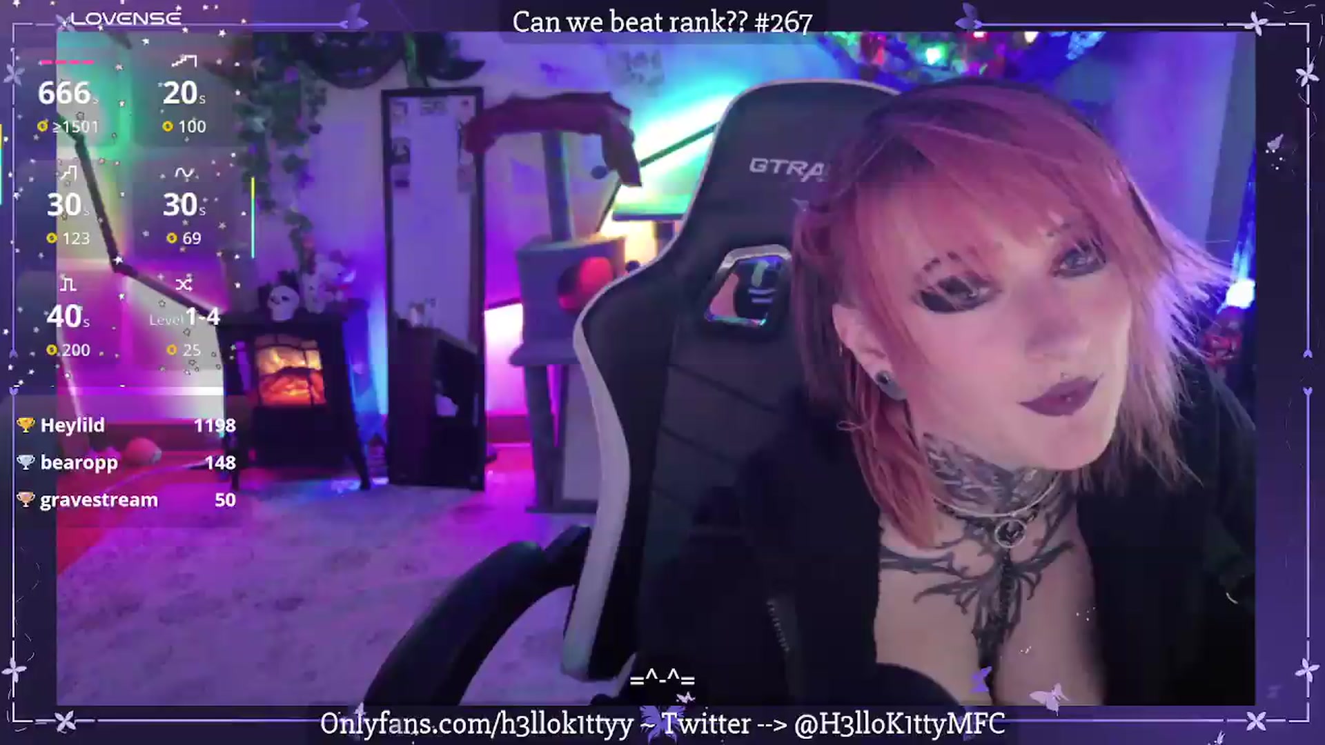 Gallery image thumbnail from H3llok1tty's myfreecams stream on, 06/24/2026, 10:28 image 9 of 20