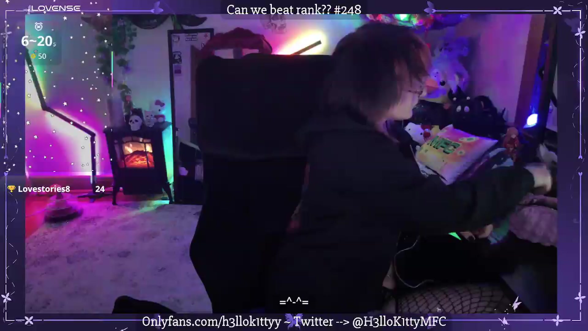 Gallery image thumbnail from H3llok1tty's myfreecams stream on, 06/25/2026, 08:23 image 17 of 20