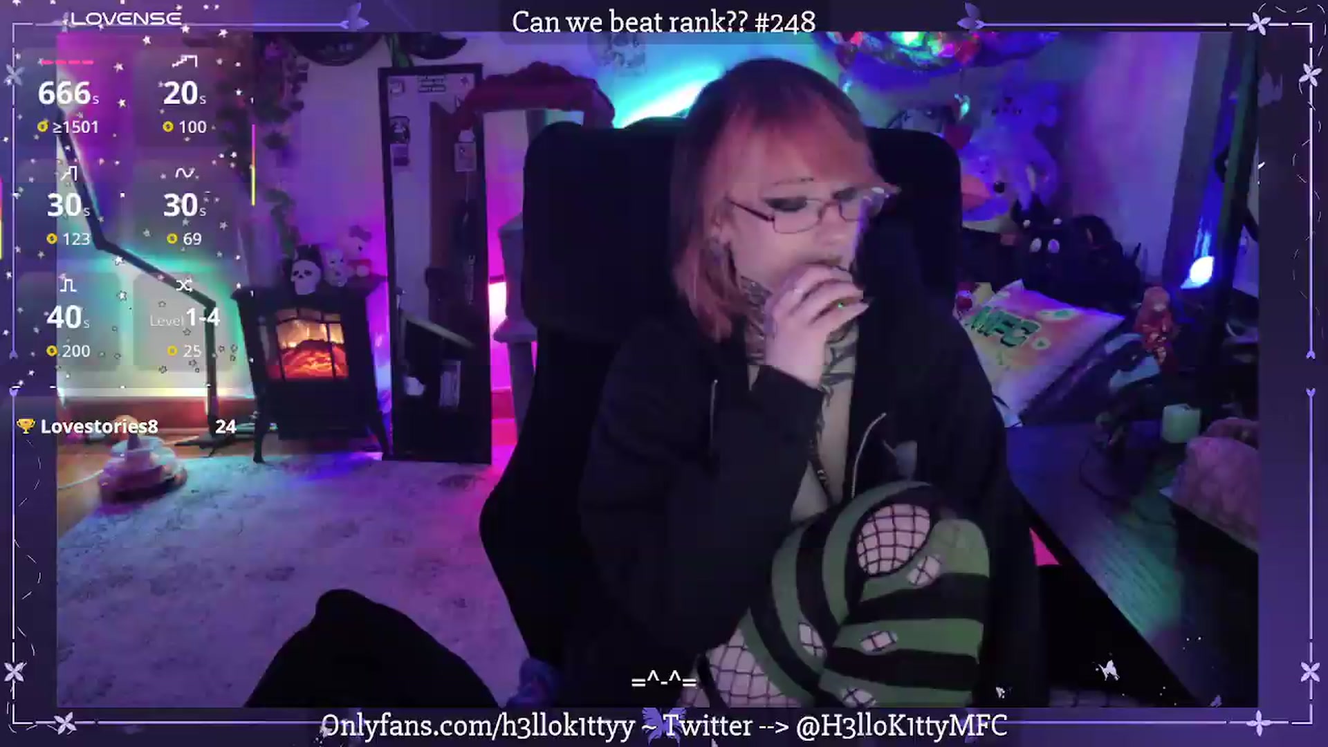 Gallery image thumbnail from H3llok1tty's myfreecams stream on, 06/25/2026, 08:23 image 10 of 20