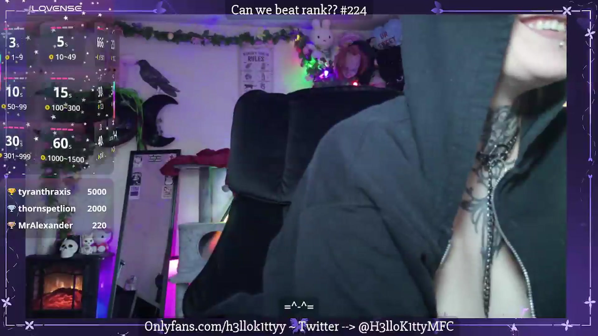 Gallery image thumbnail from H3llok1tty's myfreecams stream on, 06/25/2026, 12:00 image 17 of 20