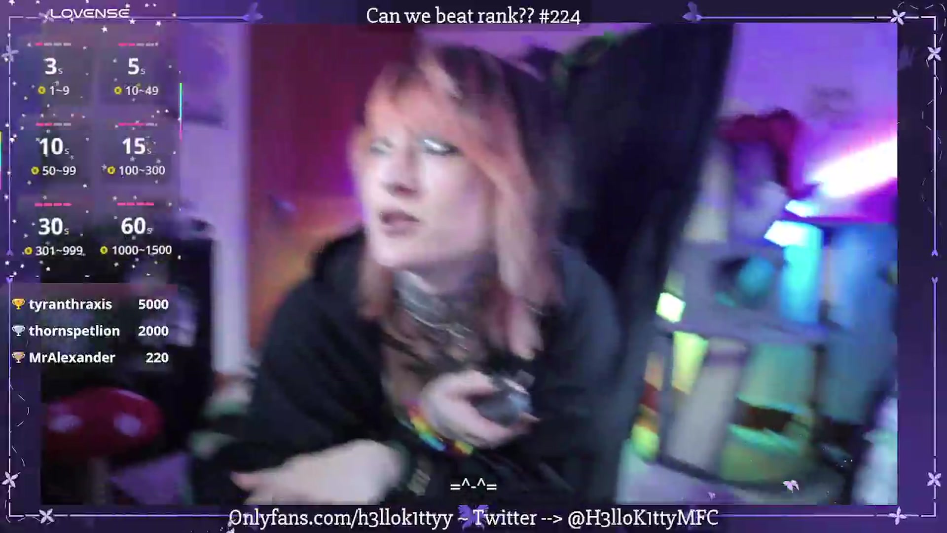 Gallery image thumbnail from H3llok1tty's myfreecams stream on, 06/25/2026, 12:00 image 14 of 20