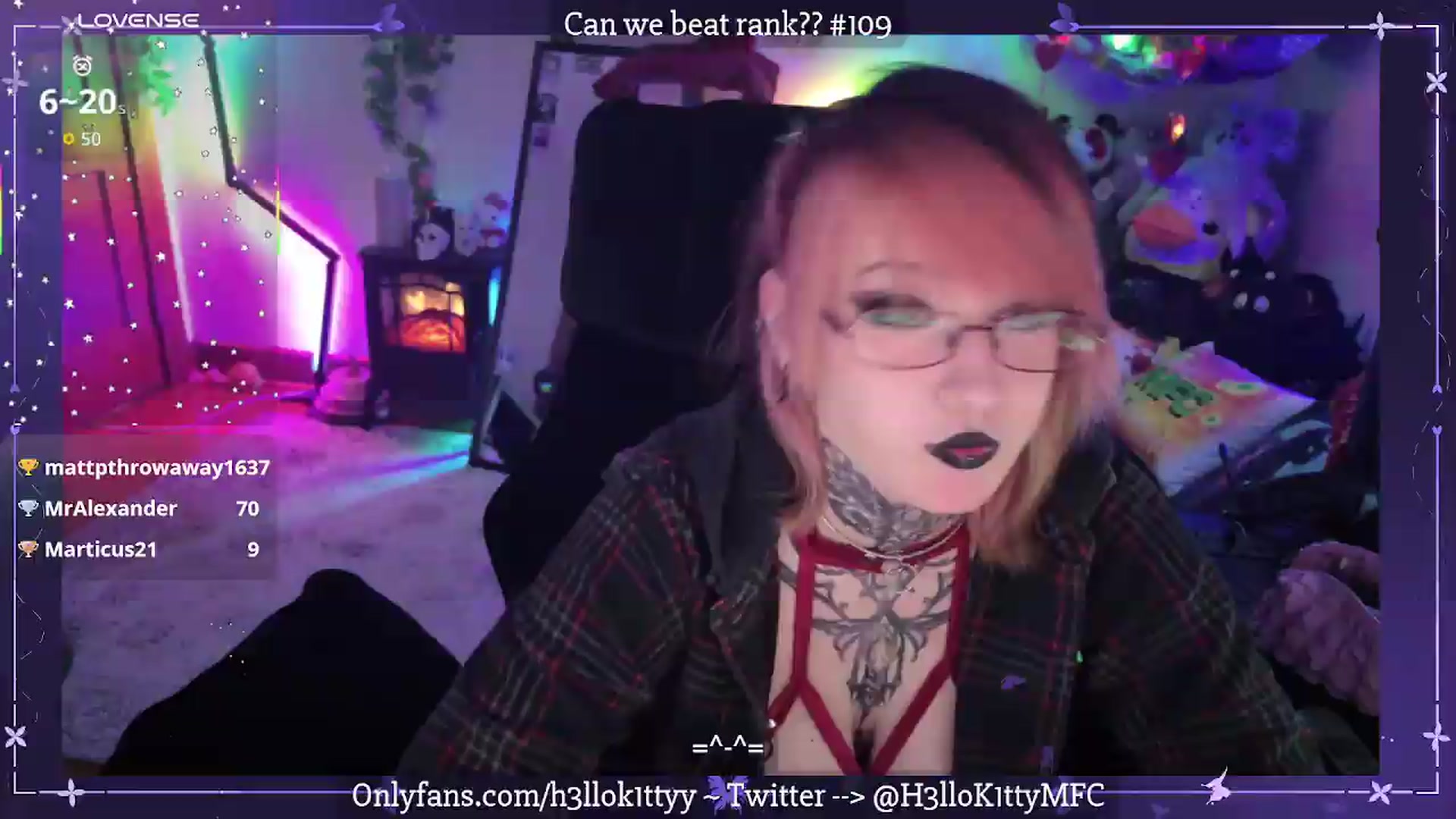 Gallery image thumbnail from H3llok1tty's myfreecams stream on, 07/01/2026, 11:34 image 12 of 20