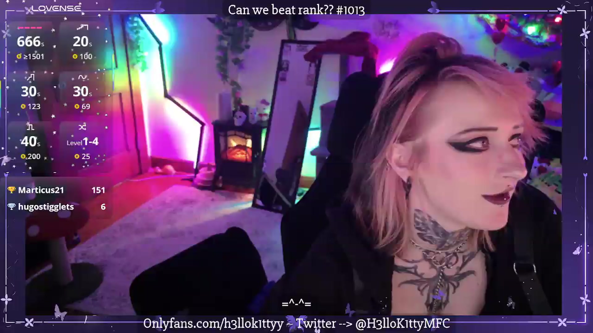 Gallery image thumbnail from H3llok1tty's myfreecams stream on, 07/04/2026, 10:32 image 12 of 20